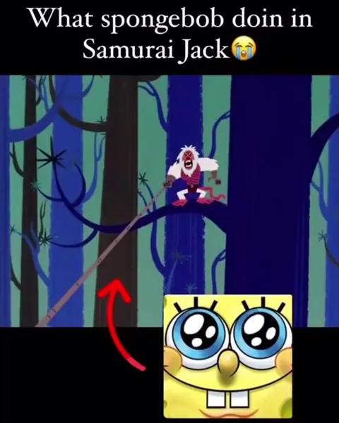 SpongeBob in Samurai Jack
