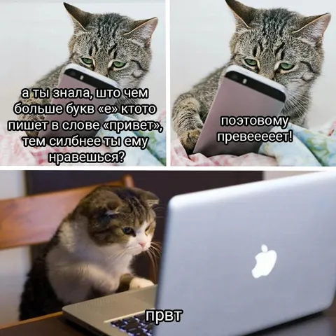 Чем больше е в привет