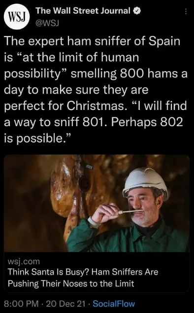 The 801st Ham Sniff