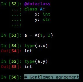 Gentlemen Agreement Type Hint