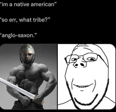 Native American Anglo-Saxon Joke