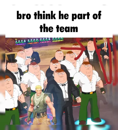 Bro Think He Part of the Team