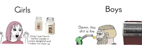 Girls Love Candles, Boys Love Fire