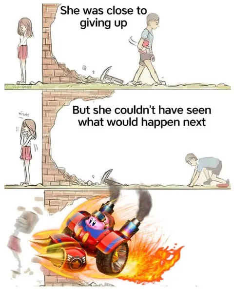 Kirby Couldn’t Give Up