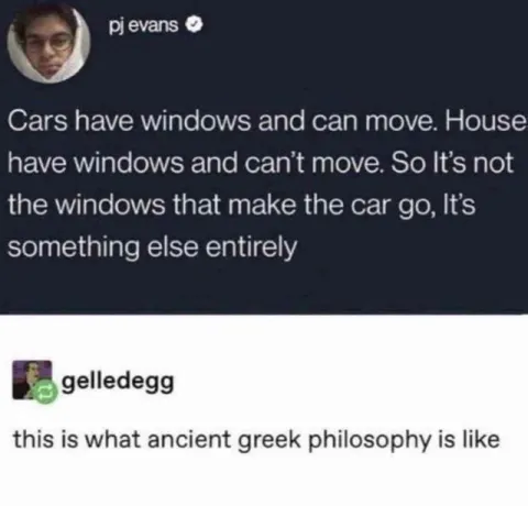 Ancient Greek Philosophy Logic