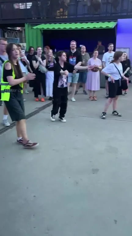 Пионерский слэм на концерте
