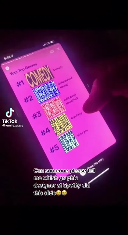Spotify Genres Graphic Designer