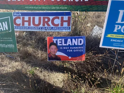 Teland Is Not Running for Office