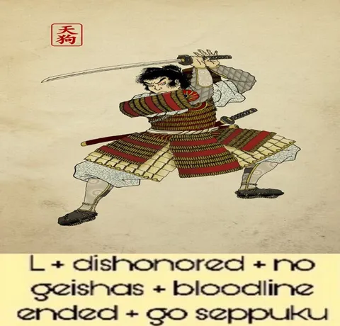 Dishonored Samurai Seppuku Equation