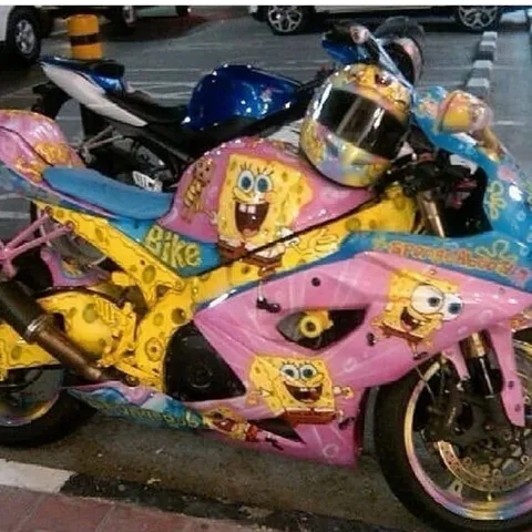 SpongeBob Custom Motorcycle