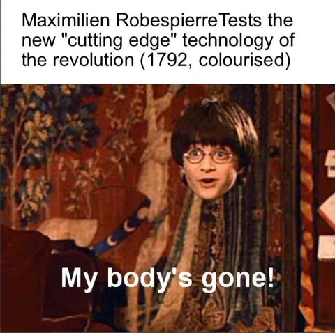 Robespierre Tests Cutting Edge Technology