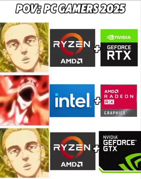 PC Gamers Choosing Hardware in 2025