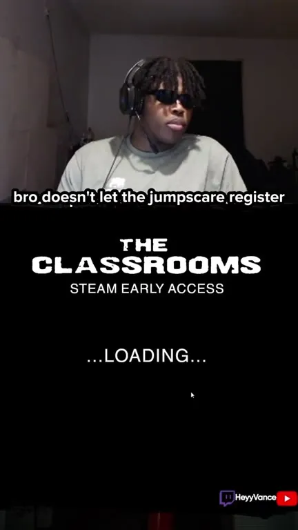 Bro Doesn't Let the Jumpscare Register