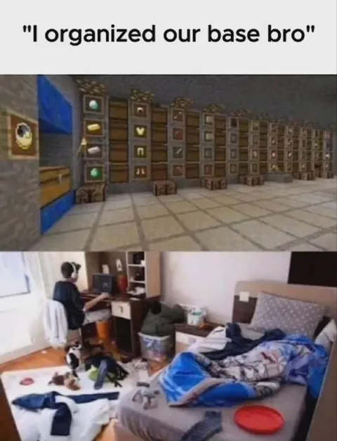 I Organized Our Base Bro