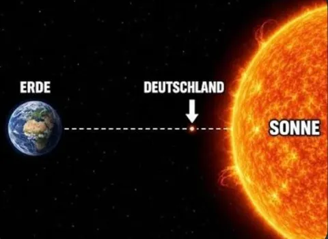 Deutschland direkt an der Sonne