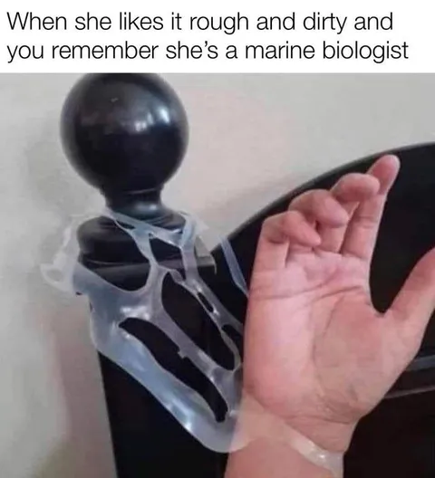 Marine Biologist Likes It Rough