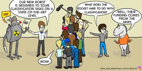 Robot Classification Funding Joke