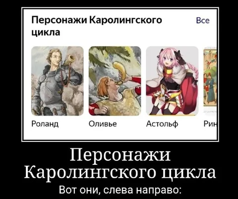 Персонажи Каролингского цикла