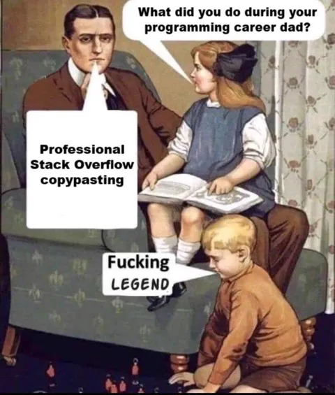 Professional Stack Overflow Copypasting