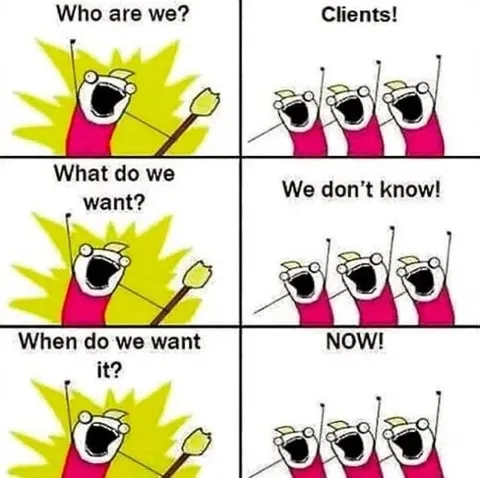What Do We Want? We Don't Know!