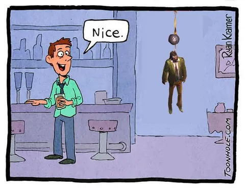 Nice Hanging Man