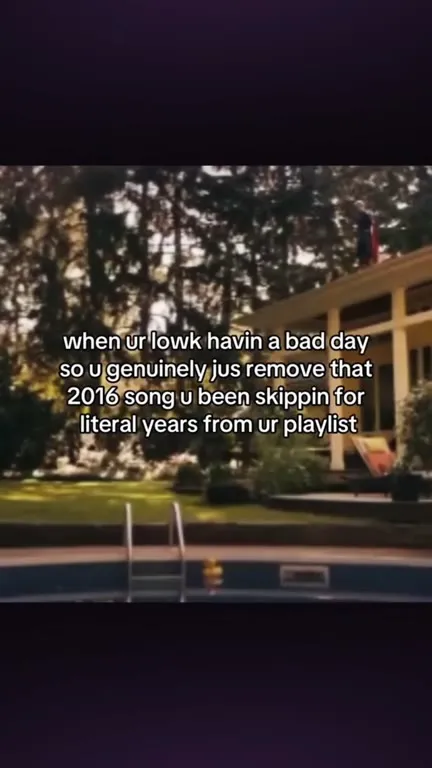 Deleting the 2016 song