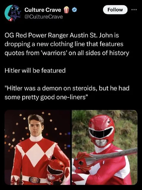 Red Ranger Hitler One-Liners