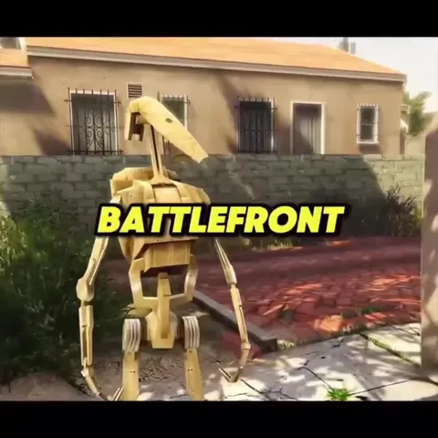 Battlefront Droids Find the Target