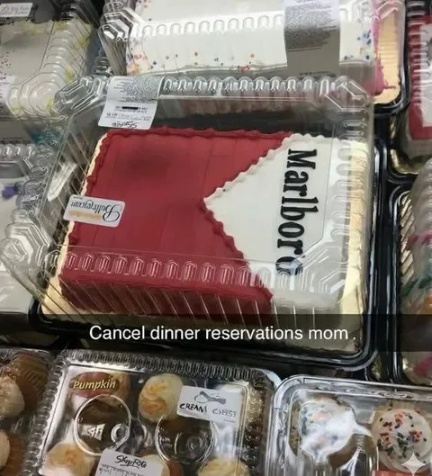 Cancel Dinner Reservations Mom