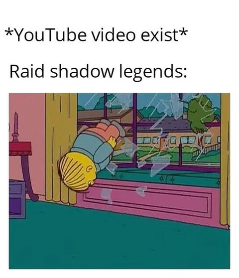 YouTube Video Exist Raid Shadow Legends