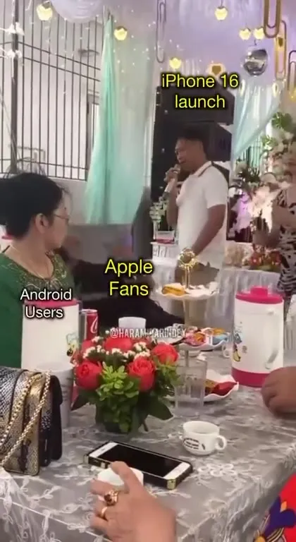 Android Users at iPhone 16 Launch