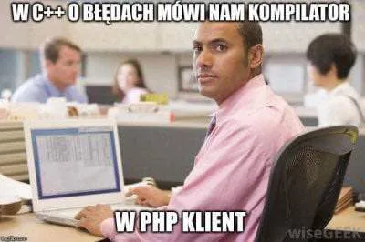 Kompilator kontra klient PHP