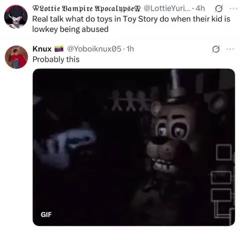 Toy Story Abuse Response
