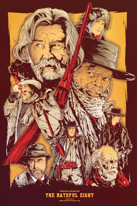 The Hateful Eight Poster