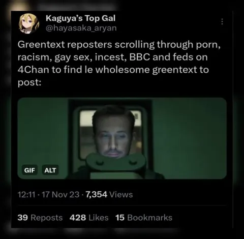Greentext Reposters Find Wholesome Posts