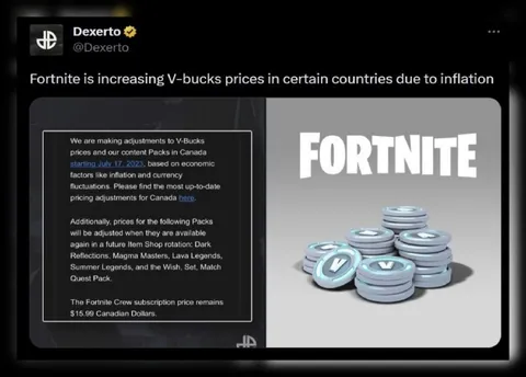 Fortnite V-Bucks Inflation