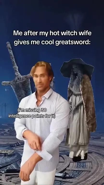 Hot Witch Wife Gives Greatsword