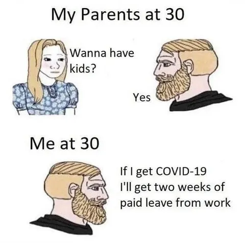 Parents at 30 vs Me at 30