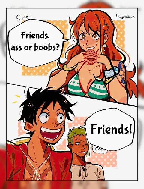 Friends, Ass or Boobs?