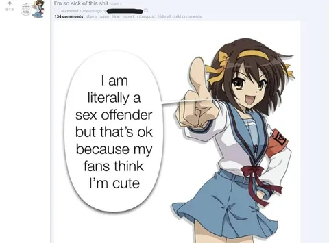 Cute Despite Being a Sex Offender