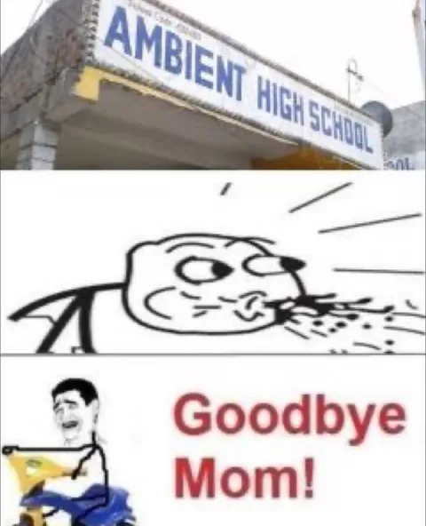 Ambient High School Goodbye Mom