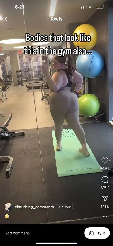 Bodies That Look Like This at the Gym