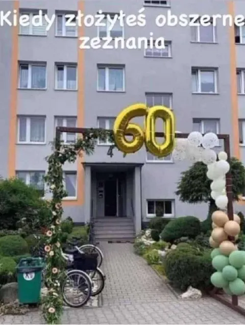 Obszerne zeznania i sześćdziesiątka
