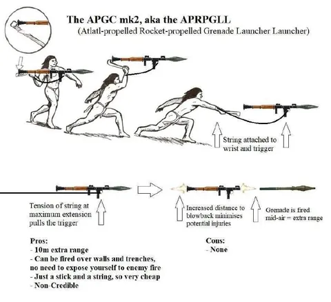 Atlatl Rocket Launcher Launcher