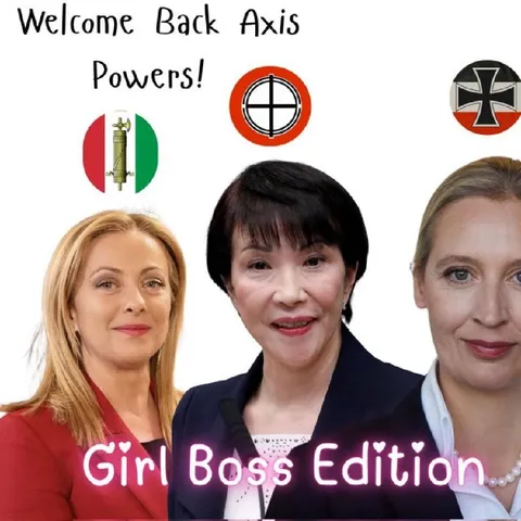 Welcome Back Axis Powers Girl Bosses