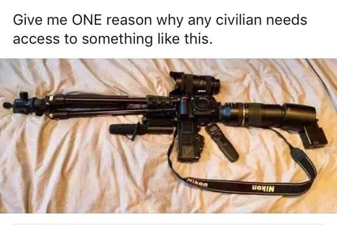Civilian Needs a Rifle Camera