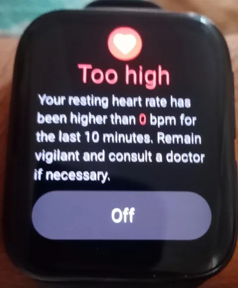 Heart Rate Higher Than Zero