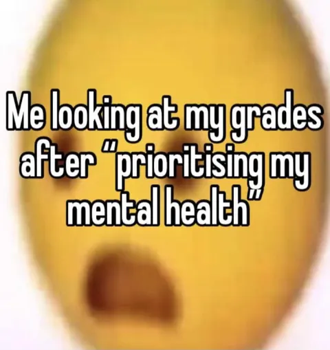 Looking at My Grades After Prioritising Mental Health