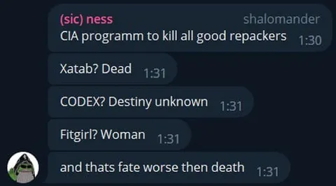 CIA Kills Good Repackers