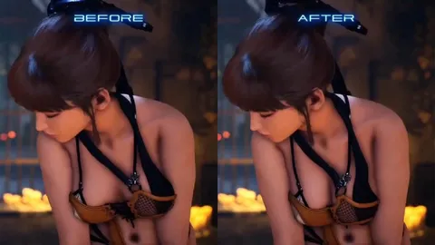 Stellar Blade Before and After